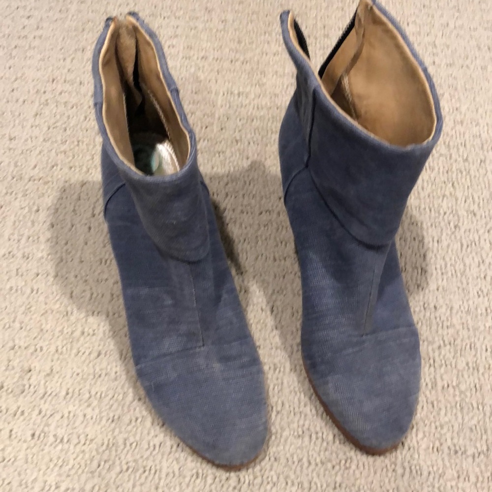 Rag and Bone denim boots booties 38